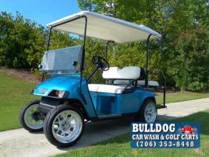 2011 EZGO Blue golf cart